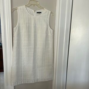 Tommy Hilfiger White Textured Dress
